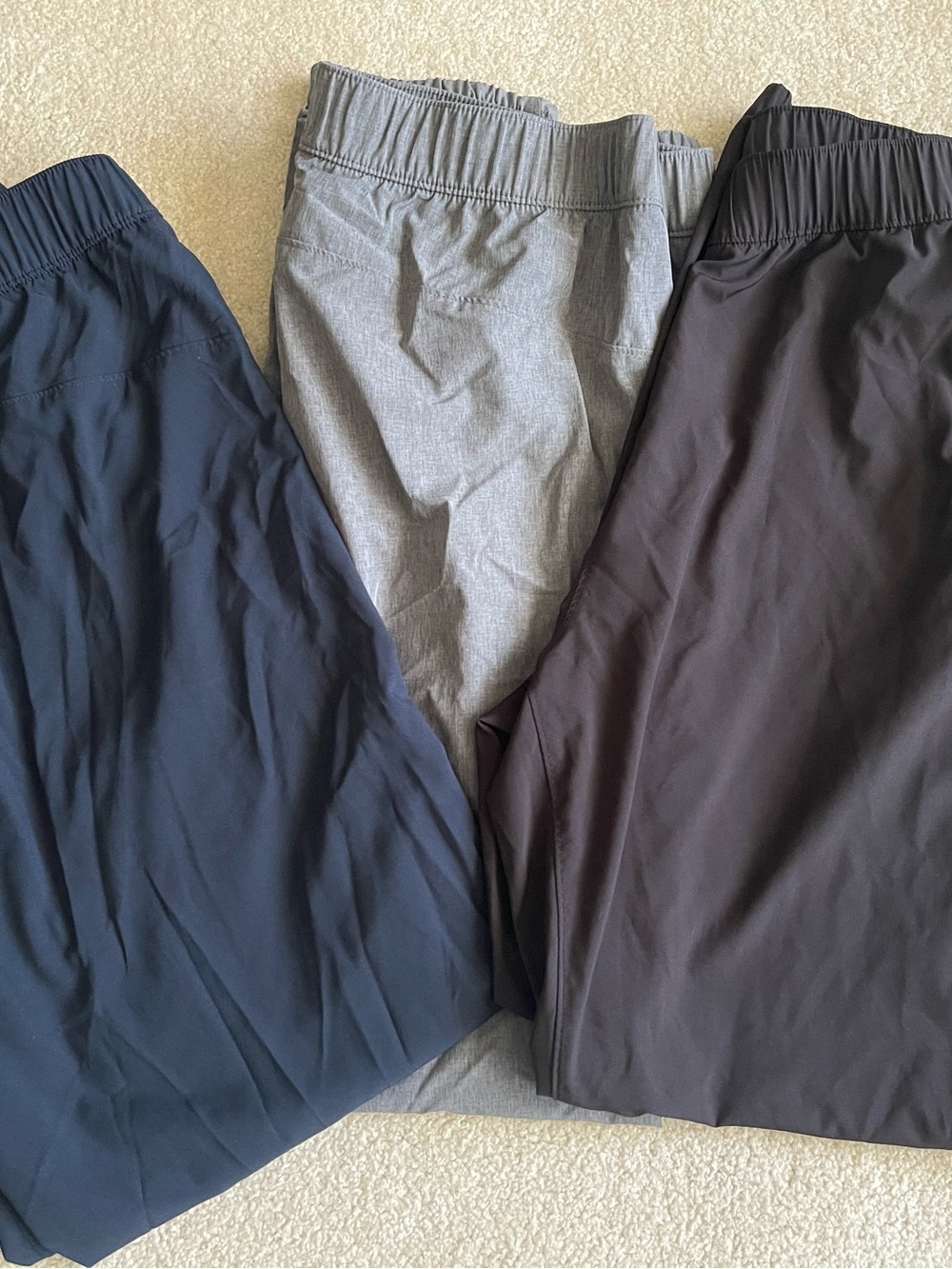 Old Navy Men's Pull-On Joggers in Navy, Gray, Black